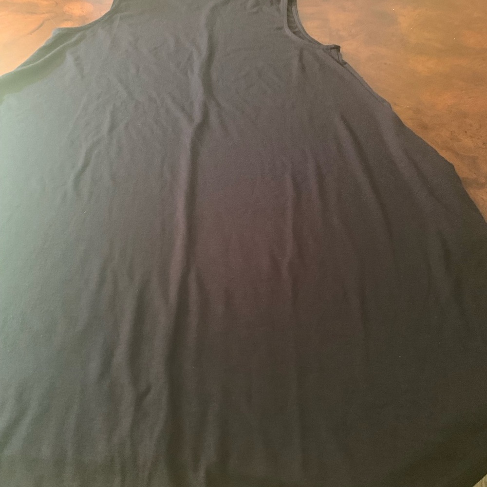 Black swing dress size large.